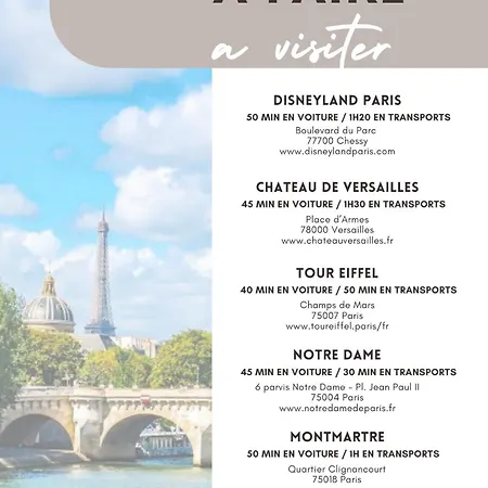 公寓 A 15 Min De Paris *